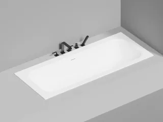 Ванна из искусственного камня Salini Orlanda Axis Kit S-Sense 103311GRF 190x80см RAL полностью