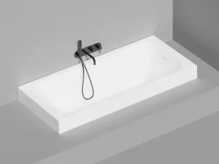 Ванна из искусственного камня Salini Orlanda Kit S-Sense 102112GRF 180x80см RAL полностью