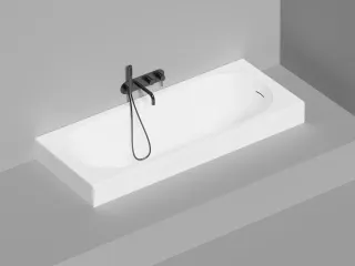 Ванна из искусственного камня Salini Ornella Kit S-Sense 102413G 170x70см белый глянцевый