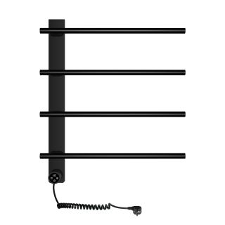 Полотенцесушитель электрический Wonzon & Woghand N?rnberg WW-AL344-MB 52x63 см чёрный матовый