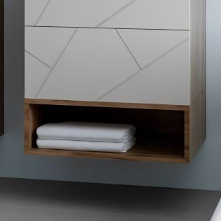 Ниша для тумбы Бриклаер Кристалл 4627125416859 60 см дуб крафт табачный