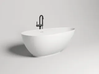 Ванна из искусственного камня Salini Paola S-Stone 101512SMRF 172x82см RAL полностью