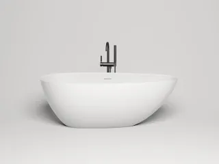 Ванна из искусственного камня Salini Paola In S-Stone 101611SM 160x77см белый матовый