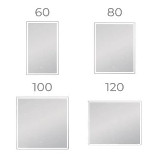 Зеркало с подсветкой Vigo Roberta Luxe 295 100 см