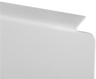 Экран торцевой Berges 70см белый 051005