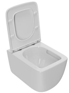 Подвесной унитаз Point Меркурий PN41831 безободковый белый