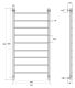 Полотенцесушитель водяной Energy Classic 1200x600