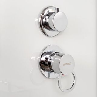 Душевая кабина Deto ЕМ1580 N с гидромассажем (гм.) 80х80х208 см