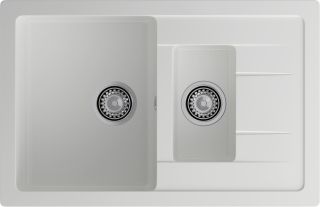 Мойка кухонная GranFest CLASSIC Q-775KL иней
