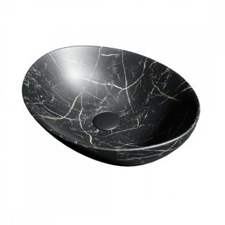 Раковина чаша Maretti EN13NS87-560MR, черный мрамор