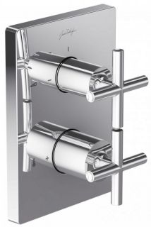 Смеситель для ванны Jacob Delafon Modulo E75395-CP с термостатом хром