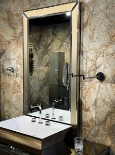 Зеркало с увеличением Boheme 508-CR хром