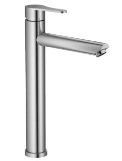 Высокий смеситель для раковины Splenka S223.15.05 сатин