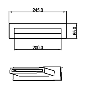 Излив для ванны Boheme Zodiac 625/2-MW белый матовый