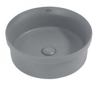 Раковина ABBER Bequem AC2103MG 40см серый матовый