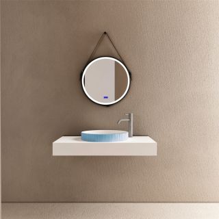 Раковина ABBER Stein AS2604Blau 40см голубой