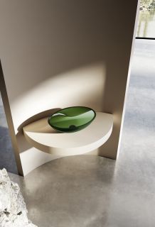 Раковина ABBER Kristall AT2802Emerald 50см зелёный