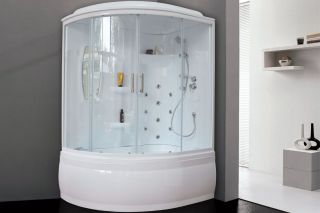 Душевой бокс Royal Bath ALP правый стекло прозрачное 150x100см RB150ALP-T-R