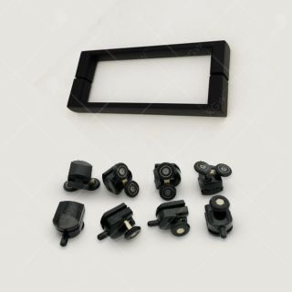 Душевой уголок RGW CL-48B (CL-14B + Z-050-1B) 32094886-014 160x80см чёрный