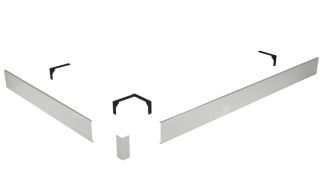 Экран для душевого поддона RGW N/ST-21 W 50231576-01 70x160см белый