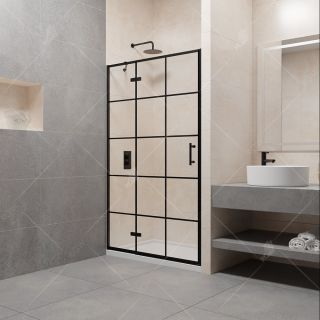 Душевая дверь RGW Passage PA-07B L 90x195см чёрный 41080709-84L