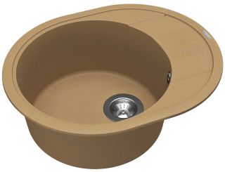Кухонная мойка Florentina Родос 580 капучино