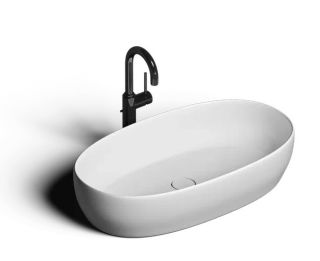 Раковина накладная by Deonria Rund 69см белый