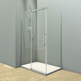 Душевой уголок Veconi Rovigo RV-070CH, 1400х1000х1950, хром, стекло прозрачное