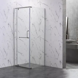 Душевой уголок Veconi Rovigo RV-18, 1200х800х2000, хром, стекло прозрачное
