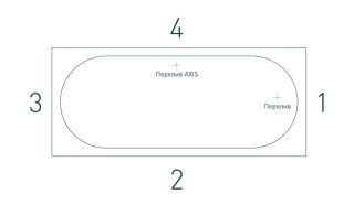 Ванна из искусственного камня Salini Ornella Axis Kit S-Stone 104723MRF 170x70см RAL полностью