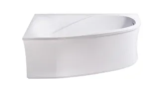 Ванна из искусственного камня Astra-Form Селена 01010039 левая 170x100 см белый глянец