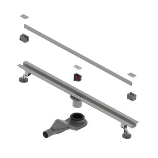 Душевой лоток обрезной RGW SDR-50B 76215010-04 100 см чёрный