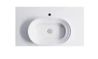 Тумба с раковиной Astra-Form Шарм 4631177713682 100 см зелёный матовый