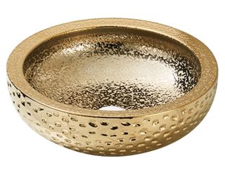 Раковина накладная SantiLine SL-7009 41см золото