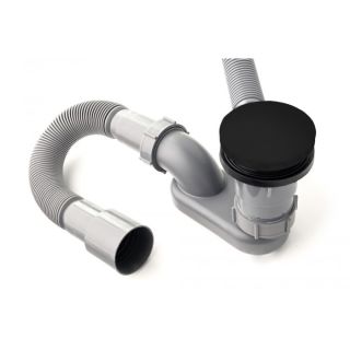 Слив-перелив Delice DLR000015 Черный матовый автомат