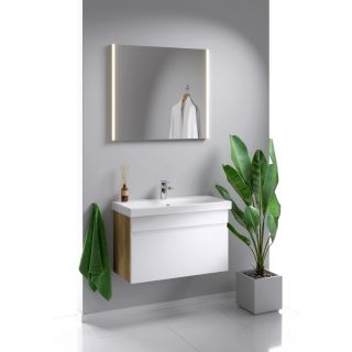 Подвесная тумба под раковину Aqwella Smart SRT0108DB 80 см