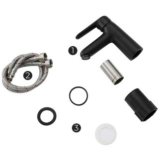 Смеситель для раковины Frap F1017-6 черный