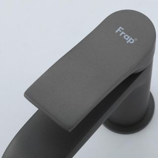 Смеситель для раковины Frap F1075-9 оружейная сталь
