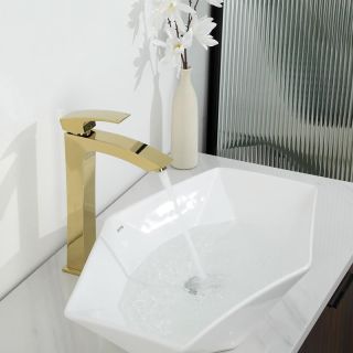 Смеситель для раковины Gappo G1007-32 золото