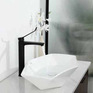 Смеситель для раковины Gappo G1021-26 чёрный