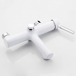 Смеситель для ванны и душа Frap F3244-8 белый