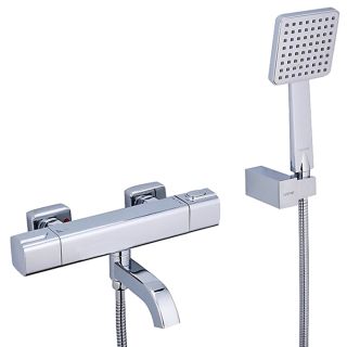 Смеситель для ванны с термостатом Gappo G3291 хром