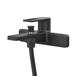 Смеситель для ванны и душа Kohr ZORN 1LN080400DB чёрный