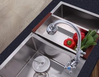 Смеситель для кухни Frap F4319 хром