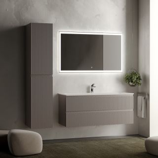 Подвесная тумба под раковину Sancos Snob R SNR120SM 120см Doha Soft