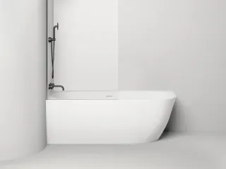 Ванна из искусственного камня Salini Sofia Corner L S-Sense 102515G 170x85см белый глянцевый