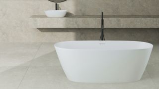 Накладная раковина Salini Sofia S-Stone 1101206SMRH 56см RAL снаружи