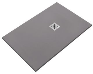 Душевой поддон Starohome Solid 1237832 100x90см серый матовый