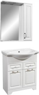 Тумба под раковину Stella Polar Кармела 65см ольха белая SP-00000173