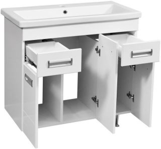 Тумба под раковину Stella Polar Фиора 80см белый SP-00000213